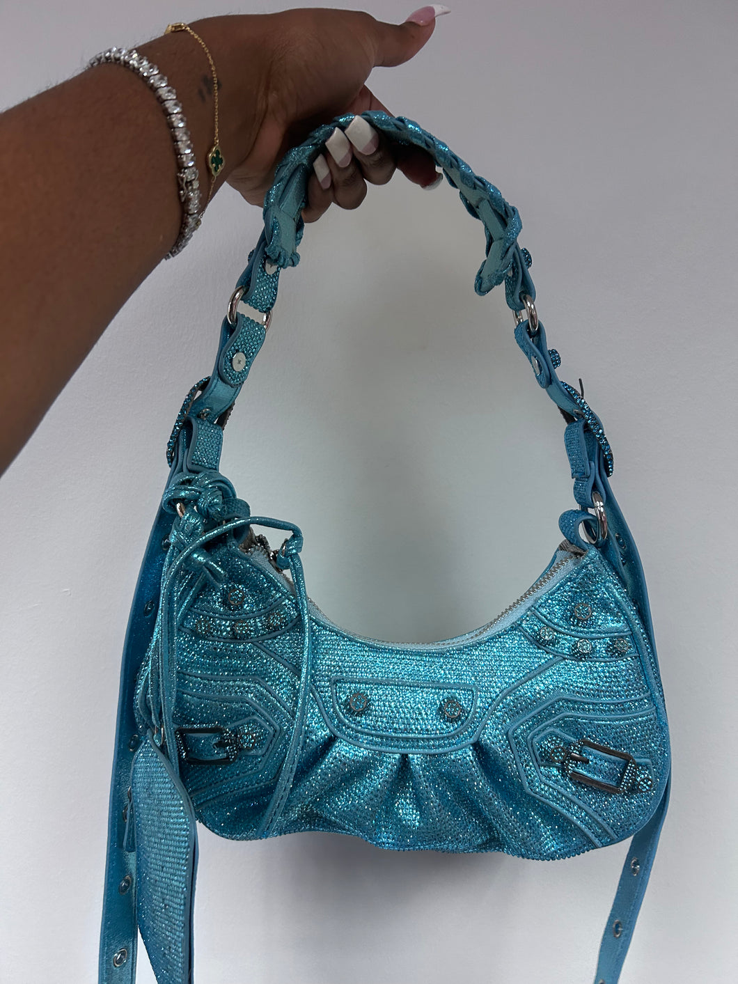 SPARKLE STUNNA BAG BLUE